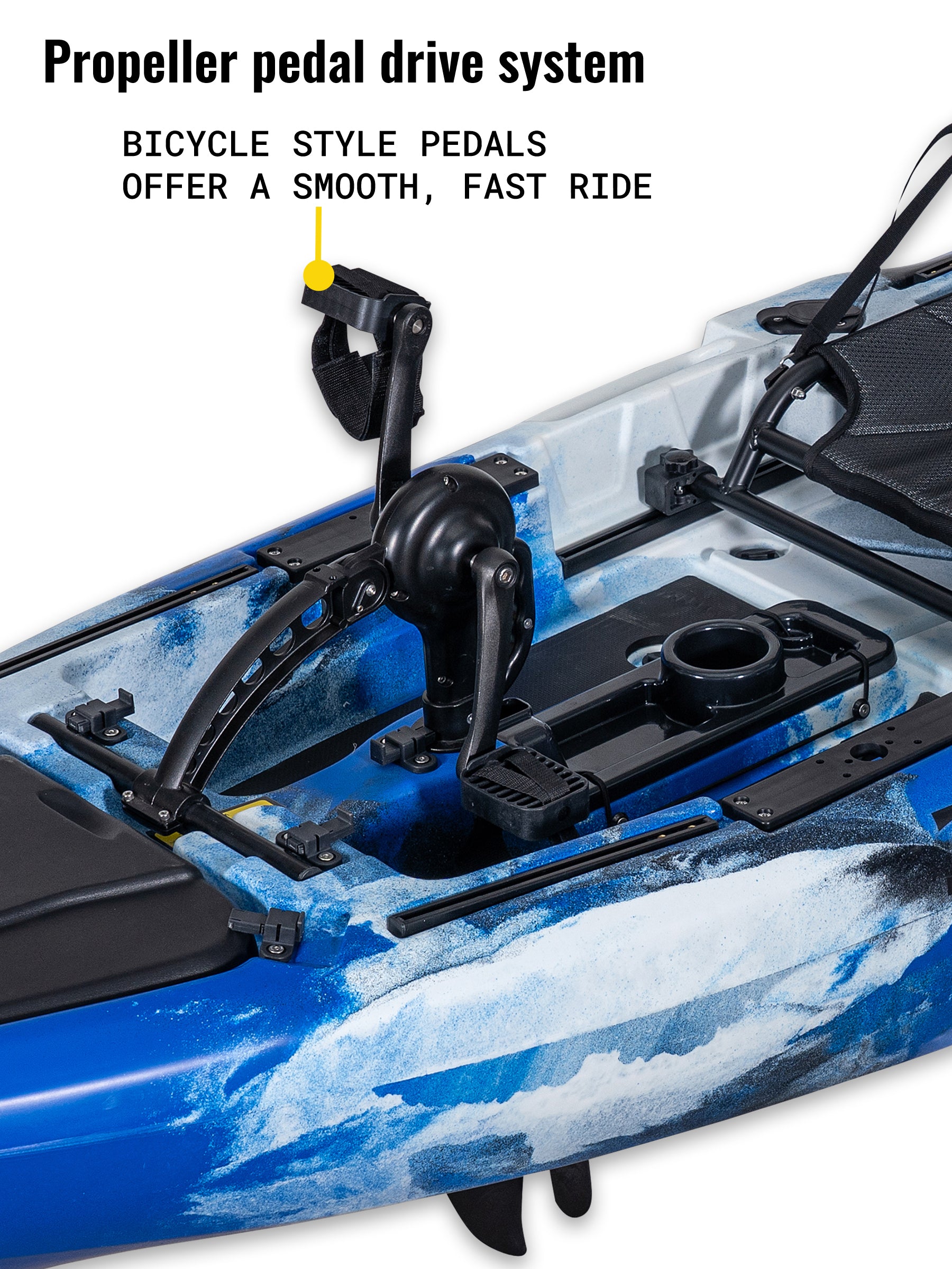RC 10' Single Pedal Kayak