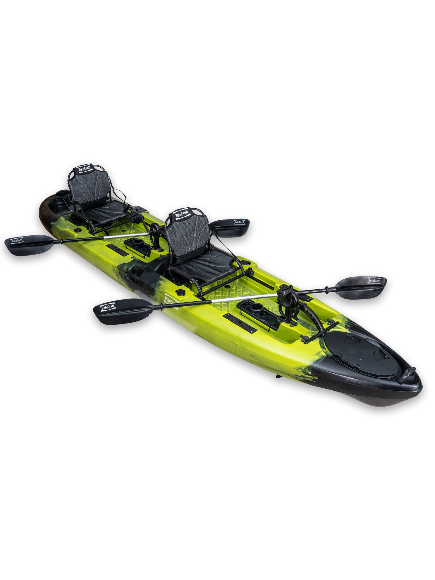 RotoCraft 14 foot Tandem Pedal Kayak - gecko
