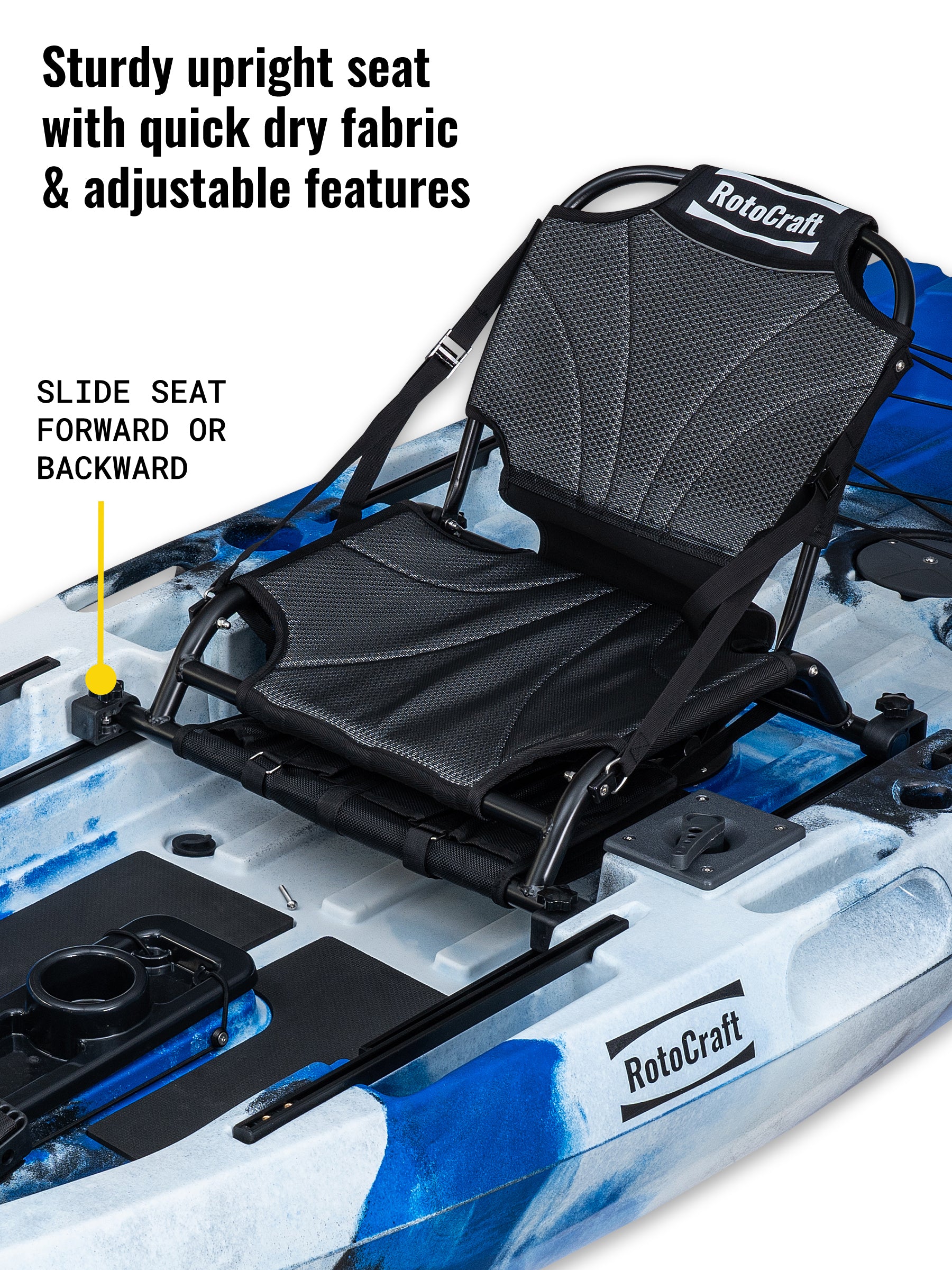 RC 9.5' Single Pedal Kayak